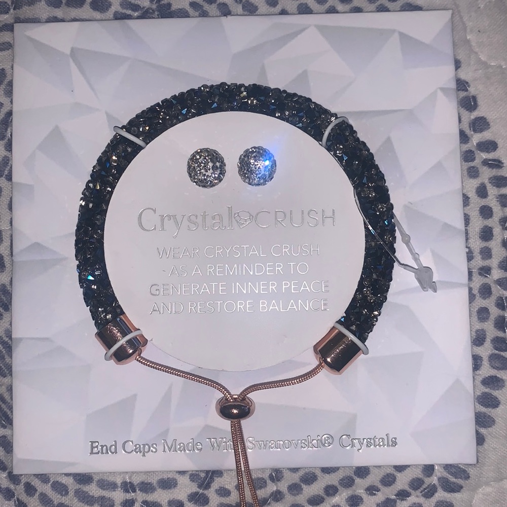 Brand new bracelet and earrings